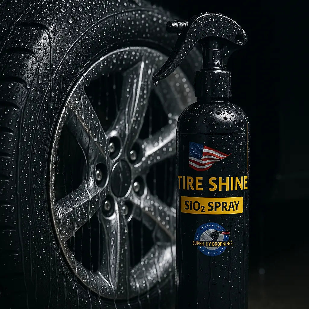 Tire Shine Sio2 "Brillo Llantas y Partes Negras"