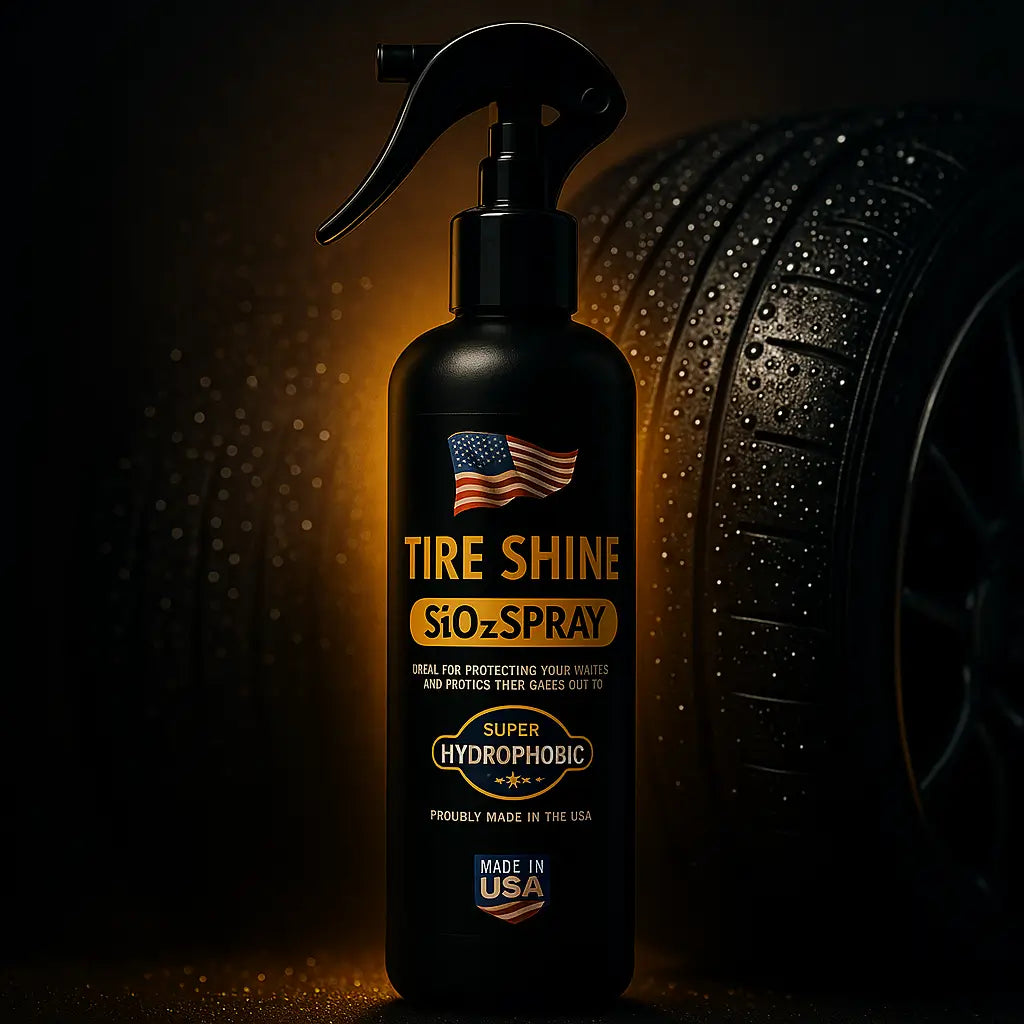 Tire Shine Sio2 "Brillo Llantas y Partes Negras"